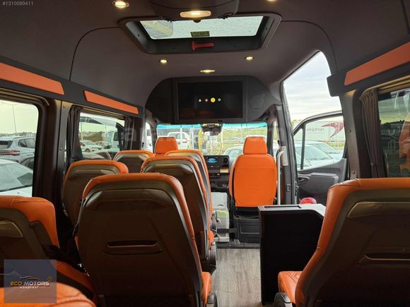 MERCEDES BENZ SPRINTER 417 CDİ VİP MANUEL HATASZI BOYASIZ 15+1..