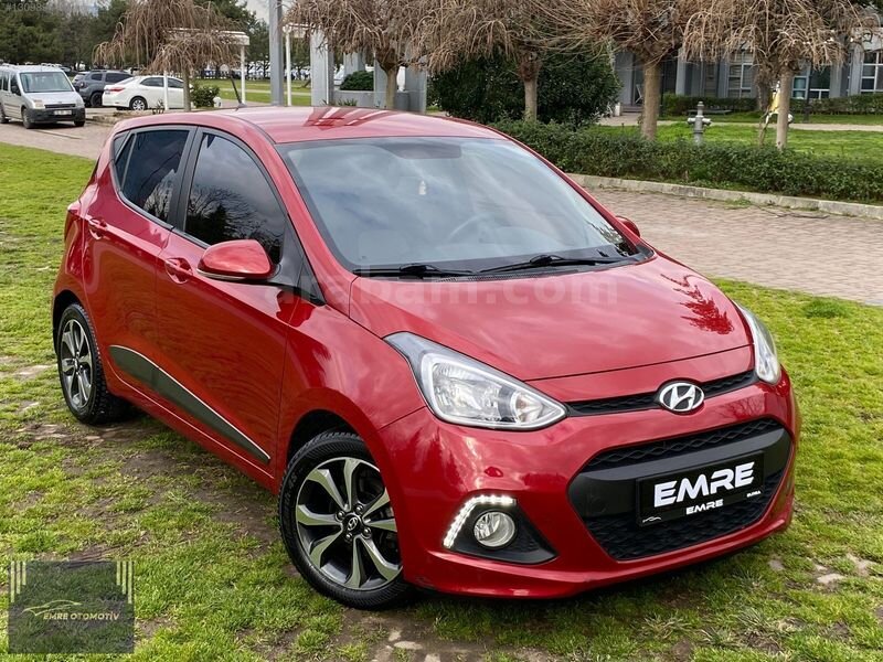 Galeriden Hyundai i10 1.2 D-CVVT Elite 2015 Model Bursa 95.000 km Kırmızı