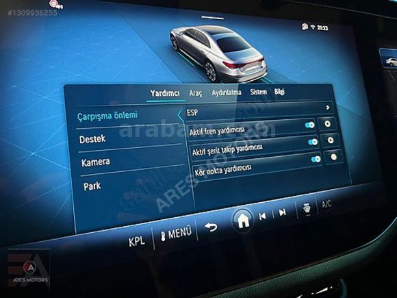 ARES MOTORS-12.800 KM'DE 4DBURMESTER TABA İÇ 20'AMG JANT HATASIZ