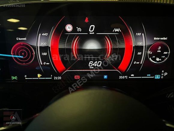 ARES MOTORS-12.800 KM'DE 4DBURMESTER TABA İÇ 20'AMG JANT HATASIZ
