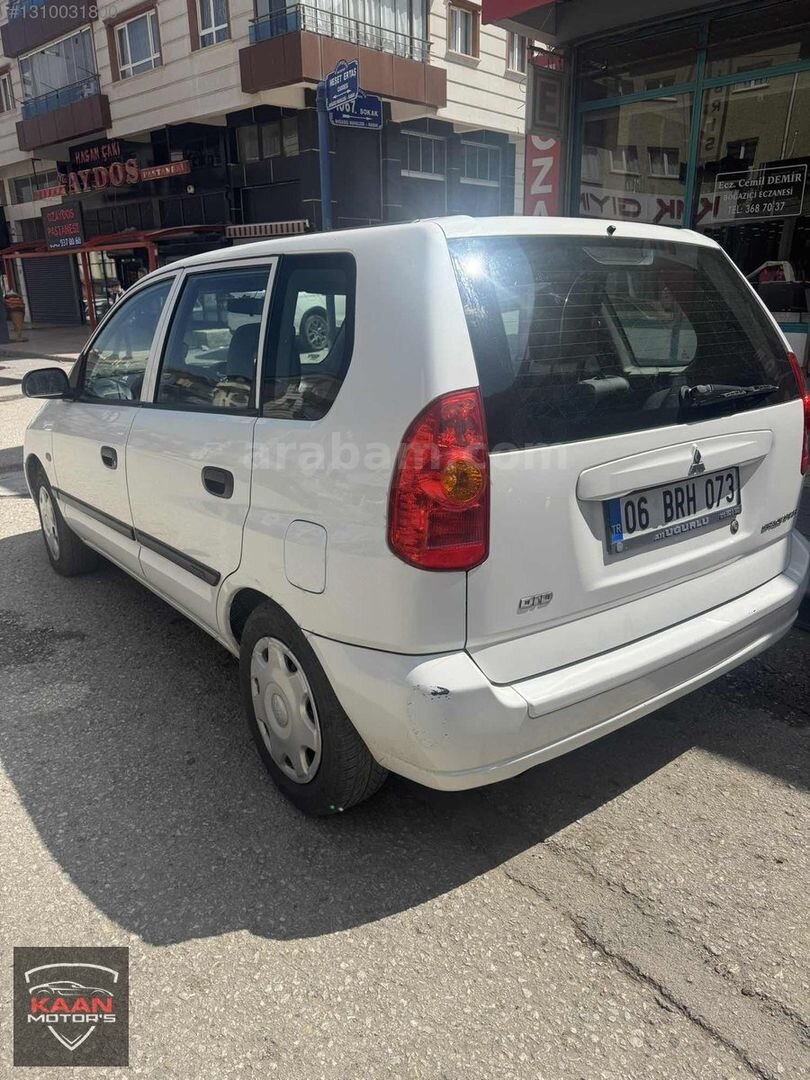 Galeriden Mitsubishi Space Star 1.9 DI-D 2003 Model Ankara 349.500 km Beyaz 7