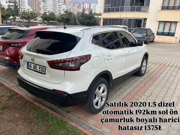 Sahibinden Nissan Qashqai 1.5 dCi Tekna 2020 Model 