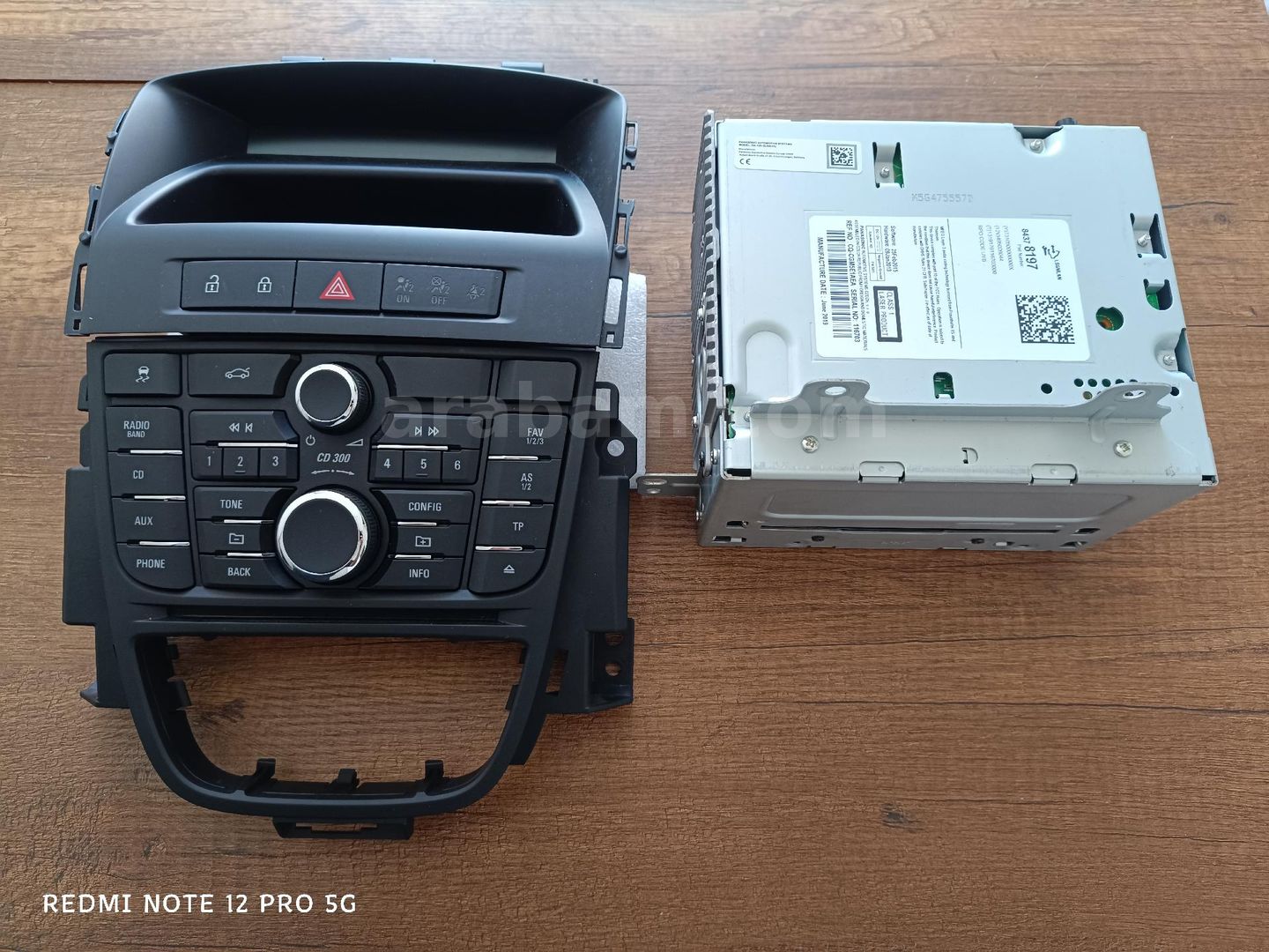 SAHİBİNDEN SATILIK OPEL ASTRA J  CD300 ORJİNAL TEYP SET
