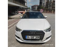 Sahibinden Audi A3 Sedan 1.6 TDI Dynamic 2018 Model İstanbul 102000 km Beyaz