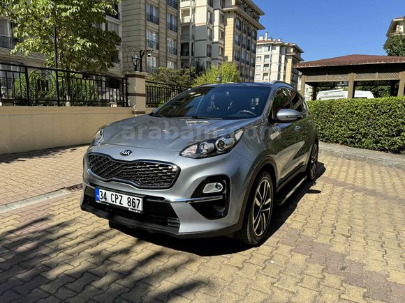 İlk sahibinden  Kia Sportage 1.6 CRDI Prestige 2019 Model İstanbul 97.000 km Gri (Gümüş)