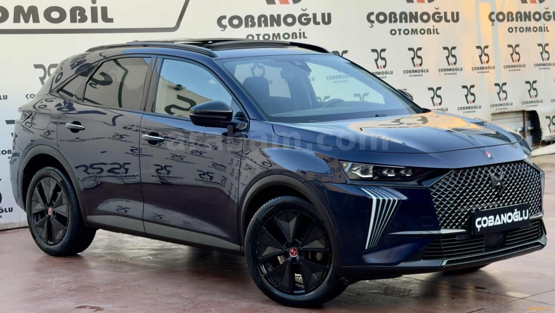 ÇOBANOĞLUN DAN DS7 ÖZEL RENK 2023 CAM TVN K.KARTINA 12T 50.000KM 2