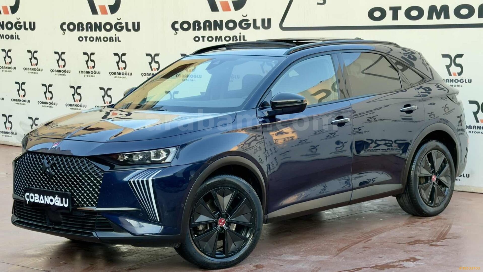 ÇOBANOĞLUN DAN DS7 ÖZEL RENK 2023 CAM TVN K.KARTINA 12T 50.000KM 1