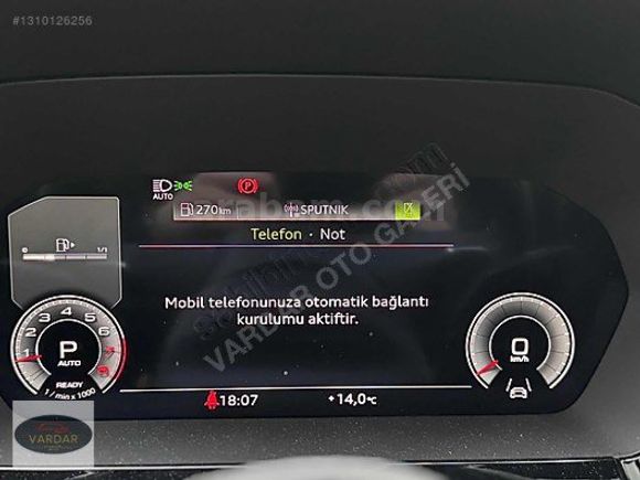 2024 MODEL BOYASIZ A3 S LİNE SERVİS BAKIMLI
