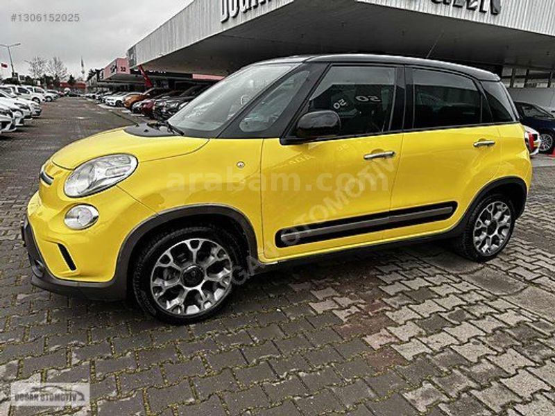2013 FİAT 500L 1.3 MULTİJET ROCKSTAR PAKET ÇİFT RENK+BOYASIZ