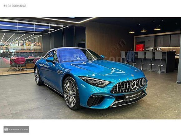 ""GARDEN""2022 BAYİ MAVİ/BEJ SL63 AMG CABRİO ARKA AKS BOYASIZ