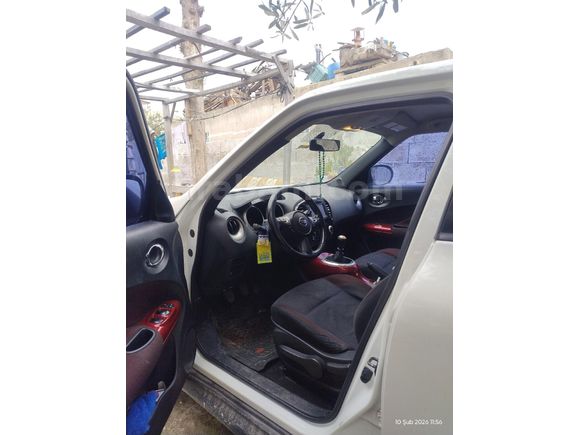 Sahibinden Nissan Juke 1.5 dCi Sport Pack 2013 Model Mersin 188.000 km Beyaz yanlış yakıttan dolayı motor komple yapıldı