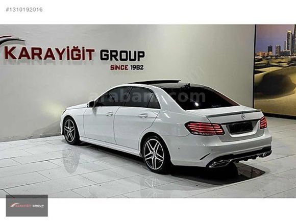 2014-MERCEDES-E180-AMG-CAM TAVAN-TERTEMİZZ