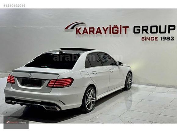 2014-MERCEDES-E180-AMG-CAM TAVAN-TERTEMİZZ