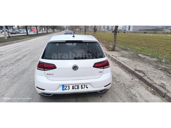 Sahibinden Volkswagen Golf7.5 1.6 TDI çift kırmızı BlueMotion Comfortline 2017 Model orjinal hasar kayıtsız 200.000 km Beyaz