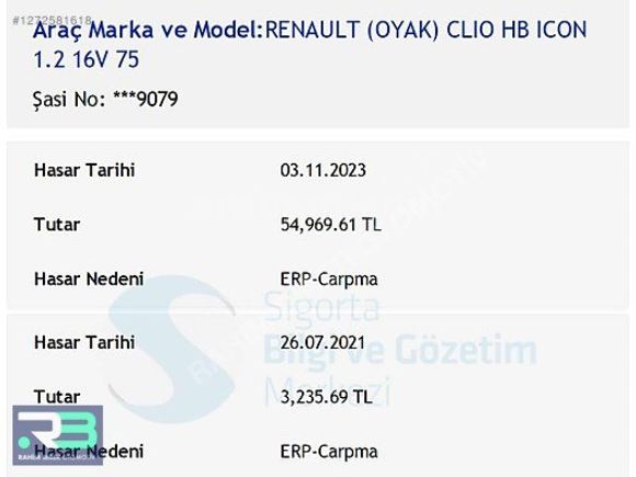 FIRSAT ARACI RENAULT CLIO İCON
