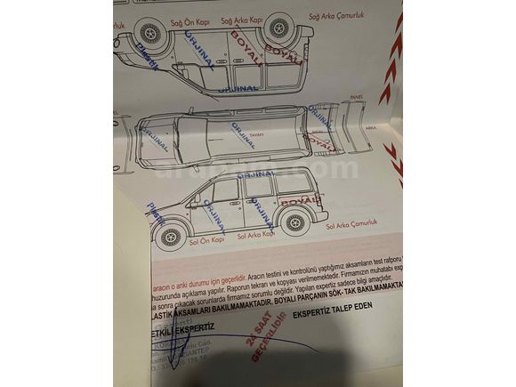 Sahibinden Renault Kangoo Multix 1.5 dCi Authentique 2011 Model 
