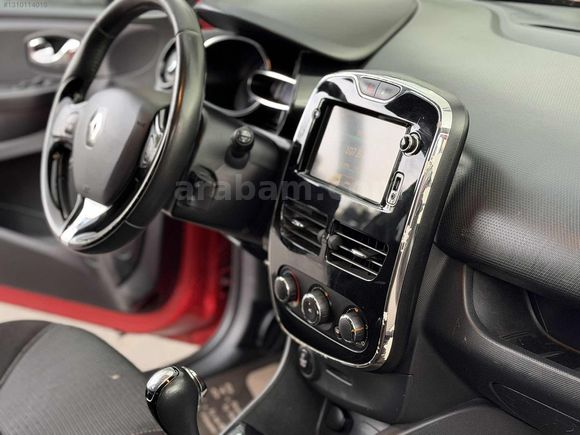 AUTO TİCARET RENAULT CLİO KIRMIZI OTOMATİK TOUCH PAKET DOLU