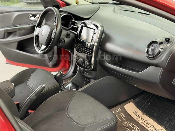 AUTO TİCARET RENAULT CLİO KIRMIZI OTOMATİK TOUCH PAKET DOLU