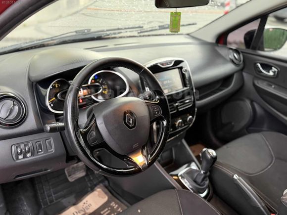 AUTO TİCARET RENAULT CLİO KIRMIZI OTOMATİK TOUCH PAKET DOLU