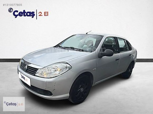 ÇETAŞ RENAULT MAHMUTBEY'DEN 2011 SYMBOL 1.5 DCİ AUTHENTİQUE