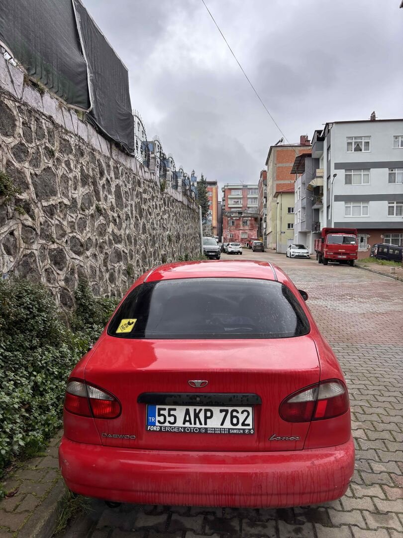 Sahibinden Daewoo Lanos 1.5 SE 1998 Model Samsun 315.000 km Kırmızı 3