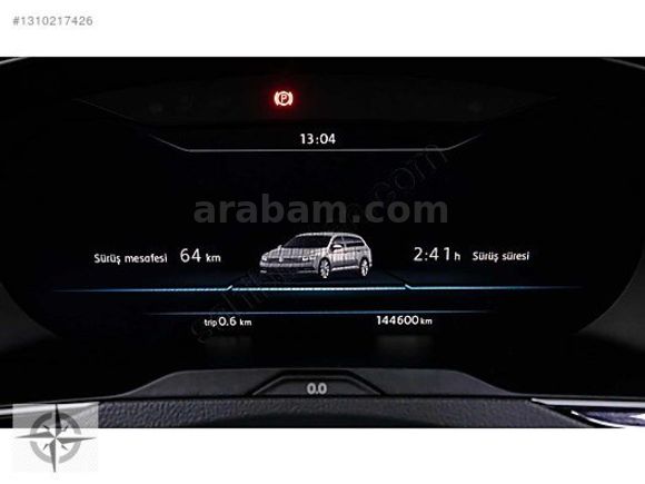 HATASIZ VW PASSAT VARİANT 16 BLUEMOTİON HİGHLİNE CAM TAVAN FULL+