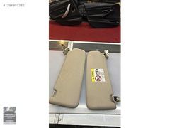 Bmw 5 serisi f10 f11 güneşlik bej orijinal sol 7248857 7248858