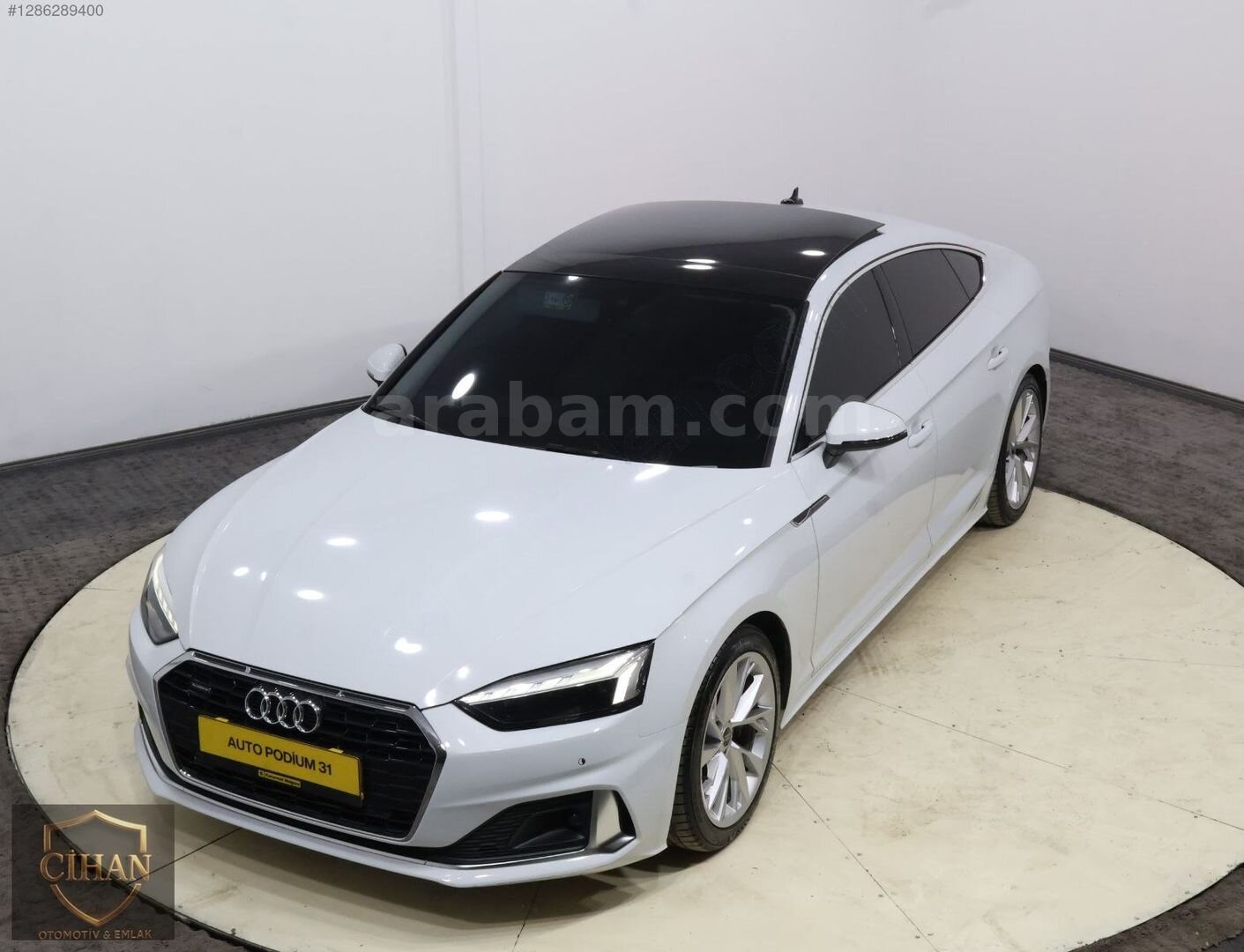 Galeriden Audi A5 Sportback 40 TDI Quattro Advanced 2024 Model Hatay 87.000 km Beyaz 2