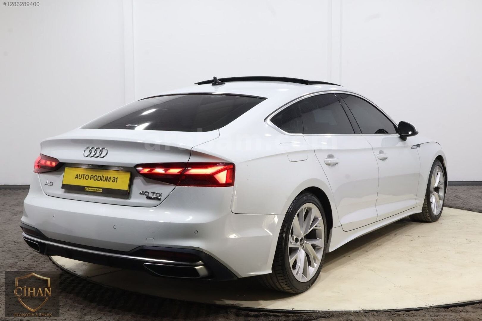 Galeriden Audi A5 Sportback 40 TDI Quattro Advanced 2024 Model Hatay 87.000 km Beyaz 6
