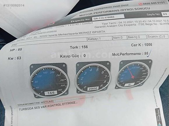SERÇEOĞLUNDAN 2010M 1.4D4 COMFORT 220 BİN KM OTOMATİK