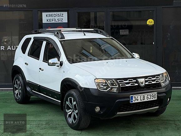 DUR AUTO 2016 DUSTER 4X4 138 BİN KM AKSESUARLI KREDİ KREDİ KARTI
