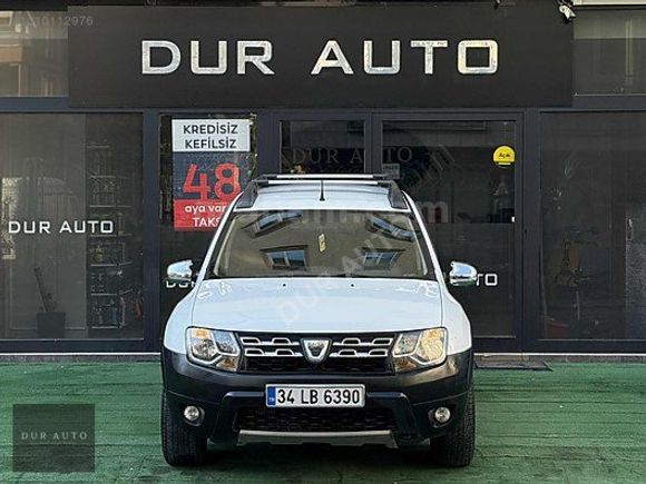 DUR AUTO 2016 DUSTER 4X4 138 BİN KM AKSESUARLI KREDİ KREDİ KARTI