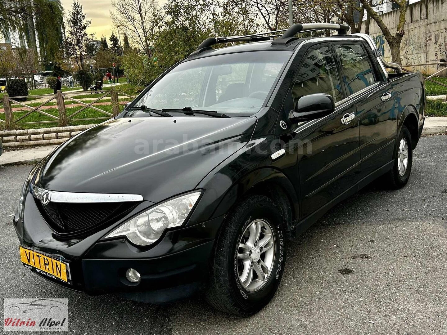 Galeriden KGM SsangYong Actyon Sports 2.0 SXDI 4x2 2008 Model İstanbul 252.000 km Siyah 7