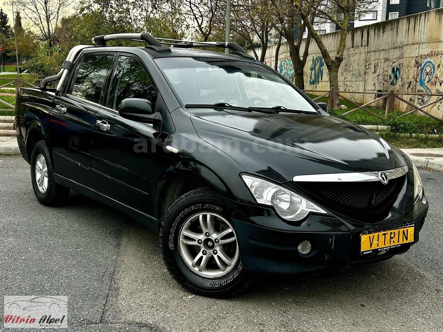 Galeriden KGM SsangYong Actyon Sports 2.0 SXDI 4x2 2008 Model İstanbul 252.000 km Siyah 1