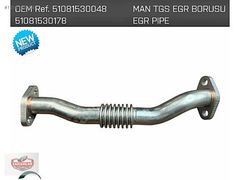 ŞAHANLAR EGZOZDAN MAN EURO 6 EGR EGZOZ BORUSU 51081530048