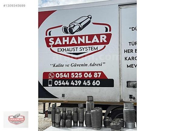 ŞAHANLARDAN MİNİVAN PANELVAN MİNİBÜ MİDİBÜSLER İÇİN EGZOZ SPRALİ