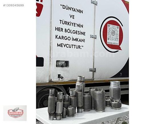 ŞAHANLARDAN MİNİVAN PANELVAN MİNİBÜ MİDİBÜSLER İÇİN EGZOZ SPRALİ