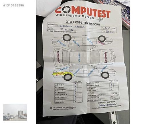 FULL+FULL 2011 MODEL CAPTİVA ÜST AÇARLI