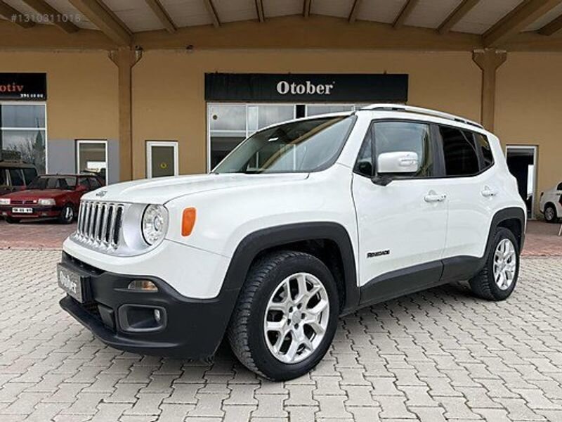 Galeriden Jeep Renegade 1.6 MultiJet Limited 2015 Model Malatya 124.000 km Beyaz