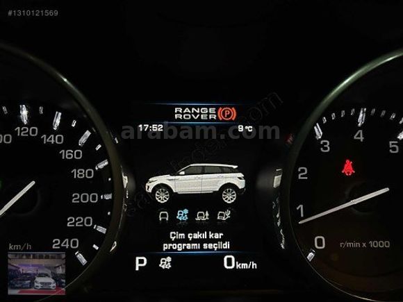 CİHAN|SADECE 42BİNKM 2012 EVOQUE CAM TAVAN D.ISITMA 20"JANT 4WD