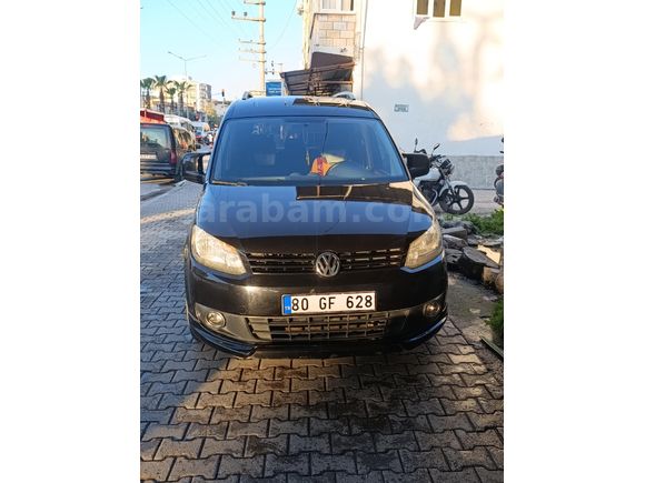 Sahibinden Volkswagen Caddy 1.6 TDI Trendline 2011 Model  190.000 km Siyah