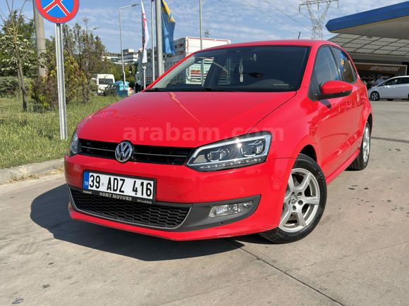 Sahibinden Volkswagen Polo 1.4 Chrome Edition 2013 Model Kırklareli 120.000 km Kırmızı