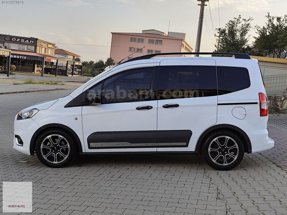 2022 FORD COURİER 1.5 TDCİ TİTANİUM PLUS 14000 KM BOYASIZ MAKYAJ