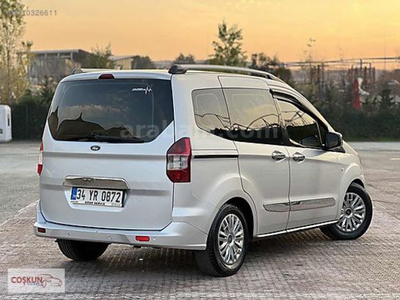 2015 MODEL 1.5 185 BİN KM DE FORD COURİER ÇİFT SÜRGÜ