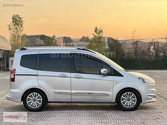 2015 MODEL 1.5 185 BİN KM DE FORD COURİER ÇİFT SÜRGÜ