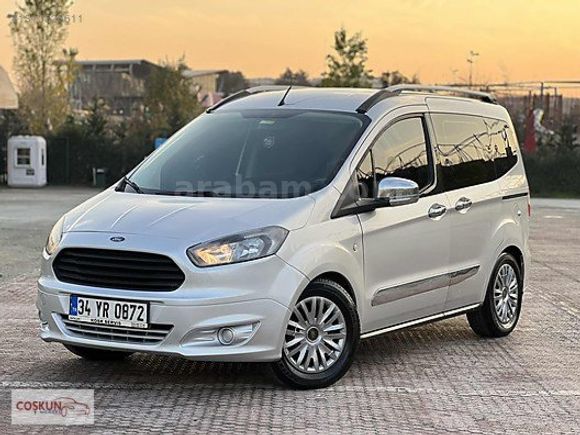 2015 MODEL 1.5 185 BİN KM DE FORD COURİER ÇİFT SÜRGÜ