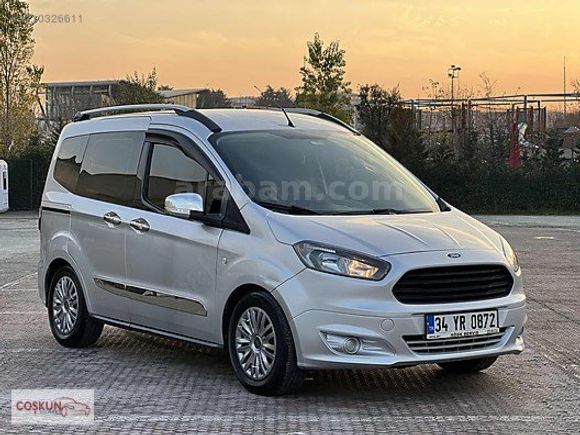 2015 MODEL 1.5 185 BİN KM DE FORD COURİER ÇİFT SÜRGÜ