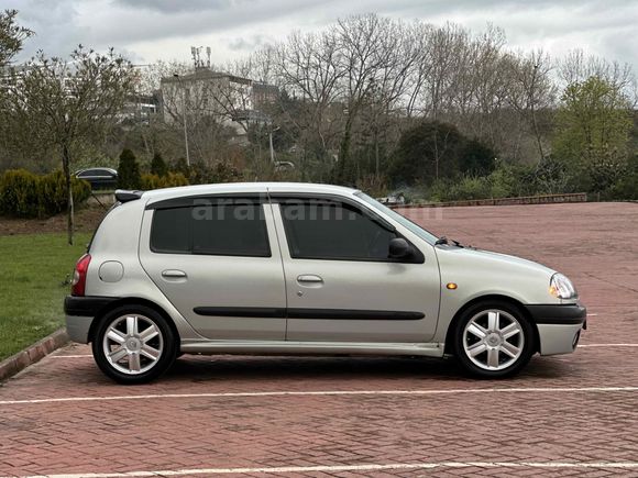 Renault Clio 1.4 RTA 2000 Model  248.000 km Mavi (metalik)
