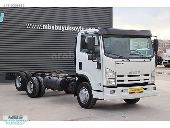 MBS BÜYÜKSOYLU'DAN 2012 ISUZU NPR 3D 10 TEKER ŞASE KAMYON