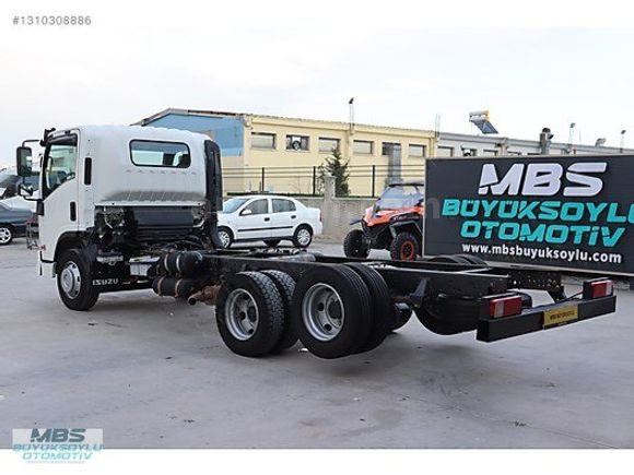 MBS BÜYÜKSOYLU'DAN 2012 ISUZU NPR 3D 10 TEKER ŞASE KAMYON